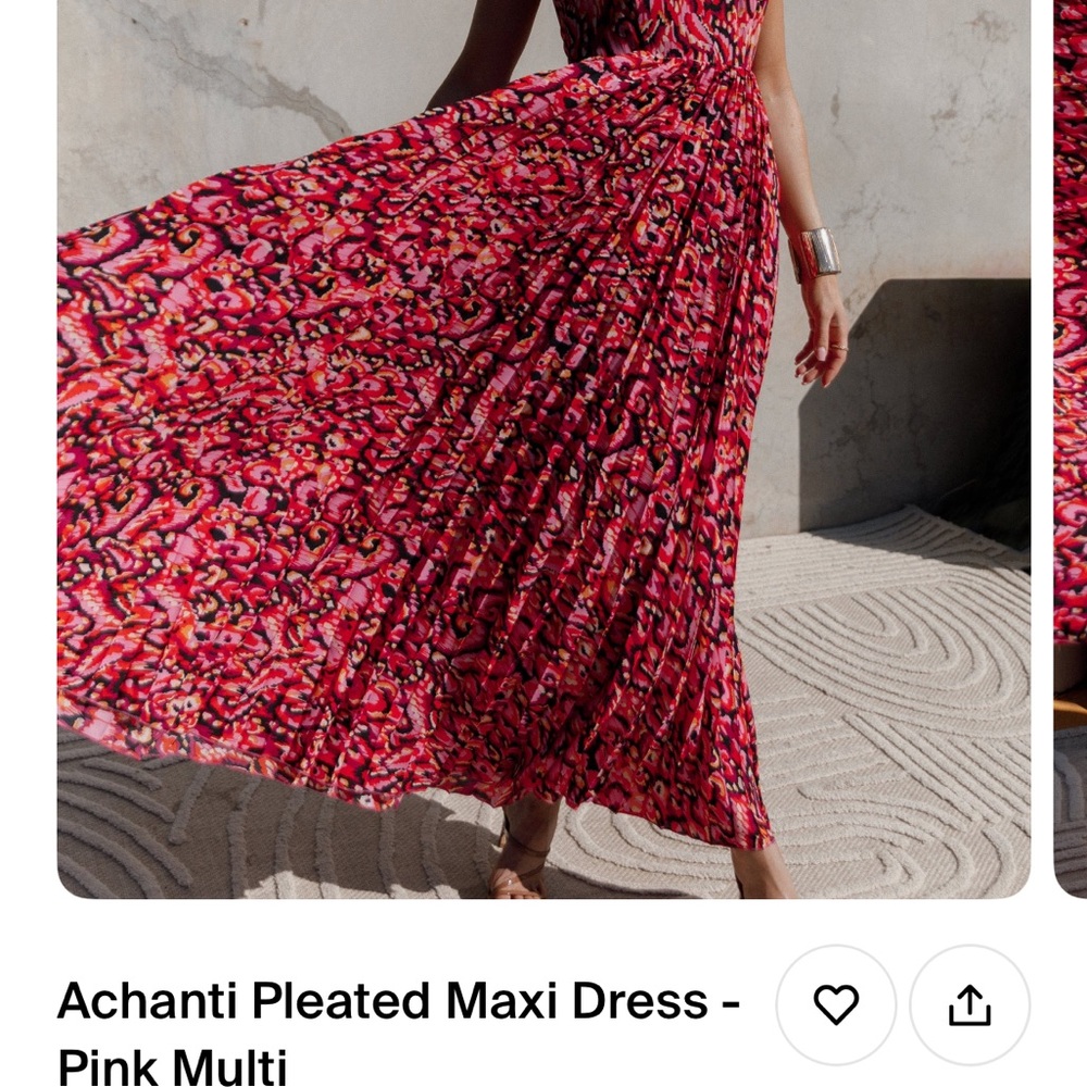 Petal & Pup Pink Multi Maxi Dress